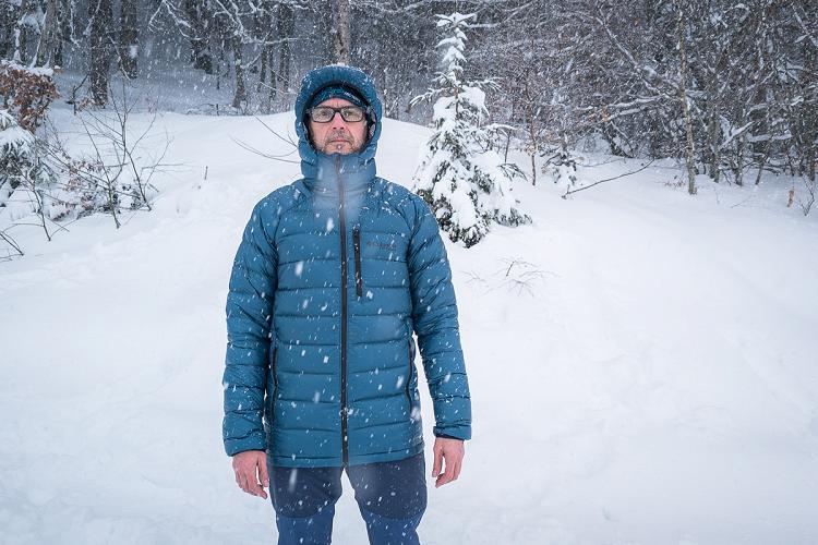 Test de la doudoune Columbia Arctic Crest pour homme
