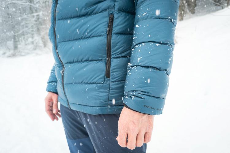 Test de la doudoune Columbia Arctic Crest pour homme