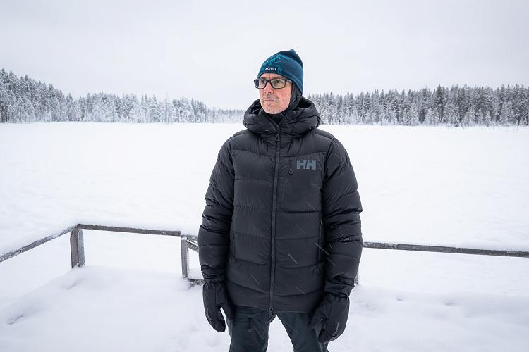 Test de la doudoune Helly Hansen Odin Polar Down en Finlande