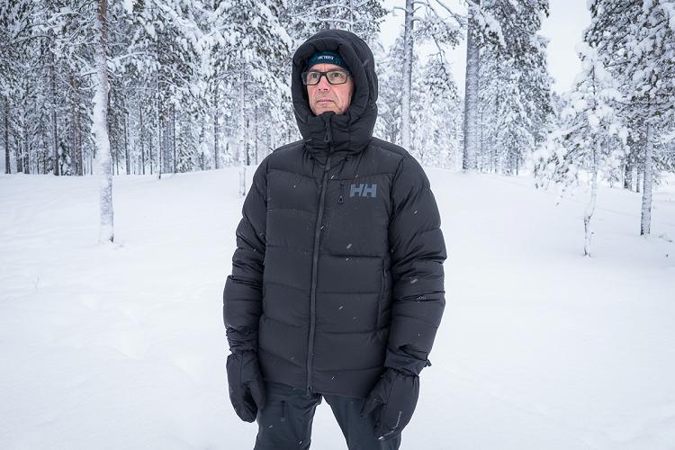 Test de la doudoune Helly Hansen Odin Polar Down en Finlande