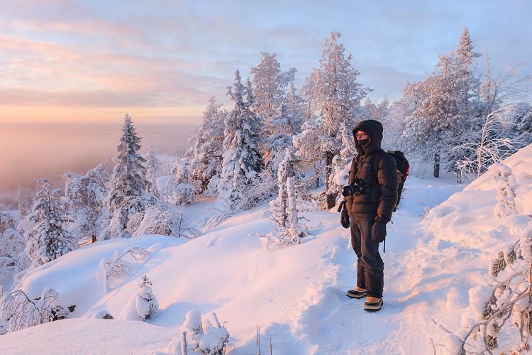 Test de la doudoune Helly Hansen Odin Polar Down en Finlande