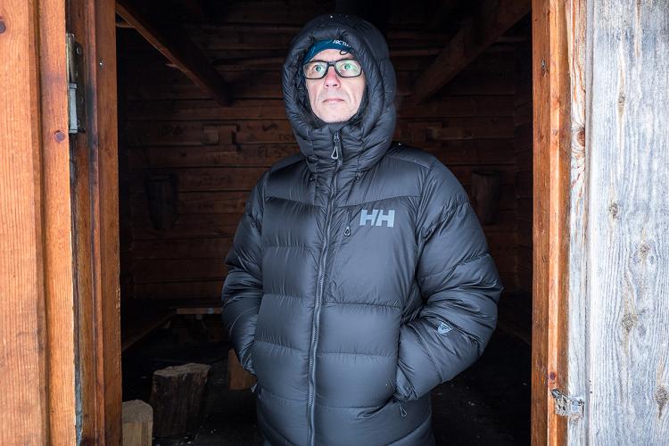 Test de la doudoune Helly Hansen Odin Polar Down en Finlande