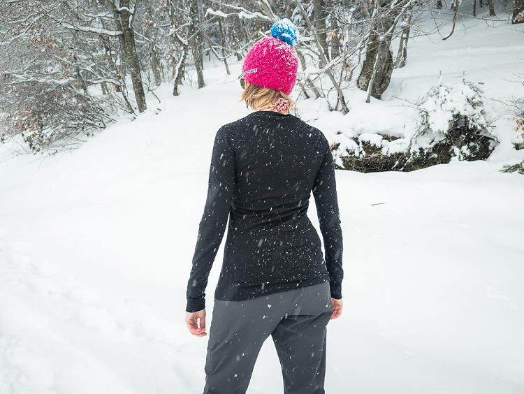 Tee-shirt technique Odlo Merino 200 BL Top Crew Neck L/S Tee-shirt technique Odlo Merino 200 BL Top Crew Neck L/S