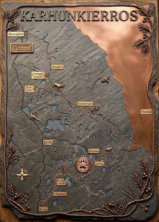 Plan du Karhunkierros