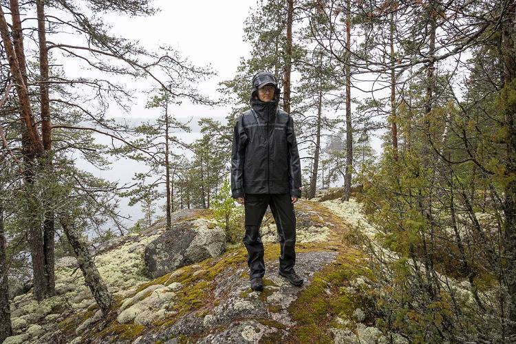 Test de la veste Columbia Whistler Peak Femme en Finlande
