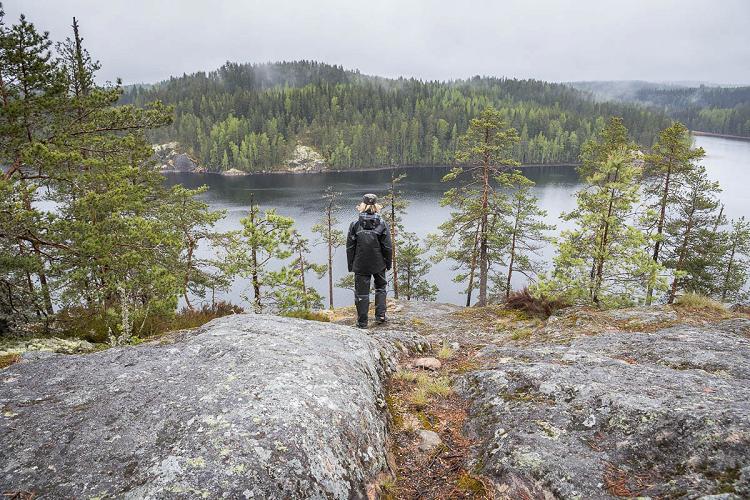 Test de la veste Columbia Whistler Peak Femme en Finlande