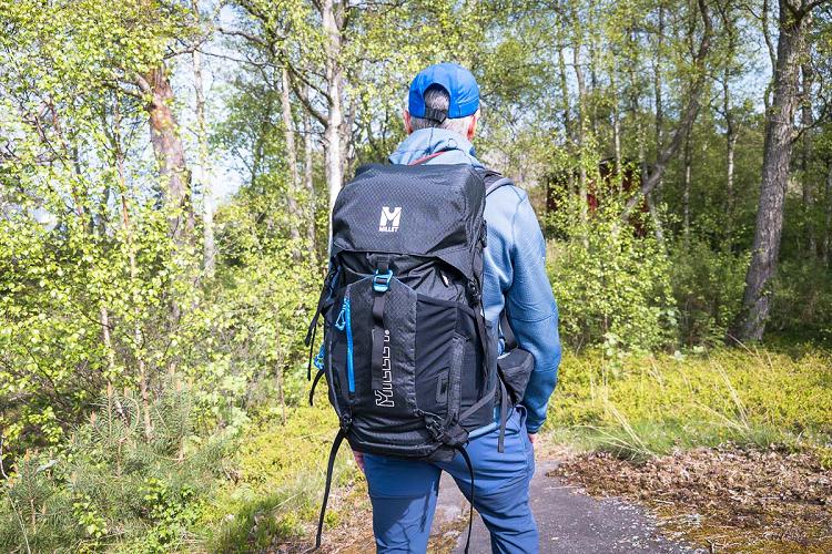 Test du sac à dos Millet Ubic 30 en Finlande