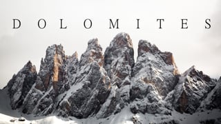 Vido : Dolomites