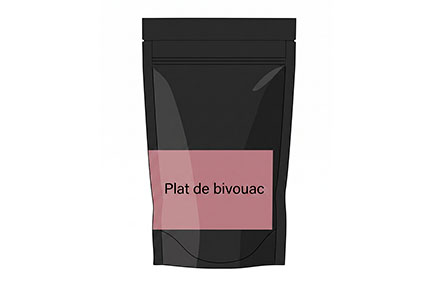 Plats lyophilisés