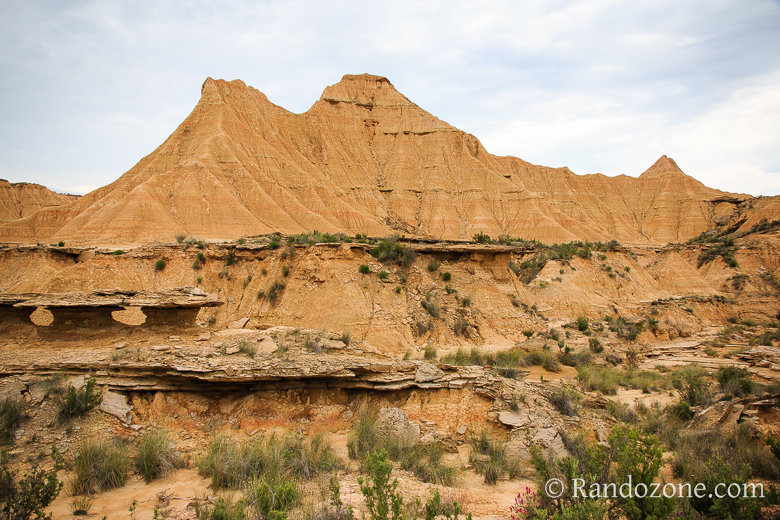 Randonnée Piskerra dans le désert des Bardenas