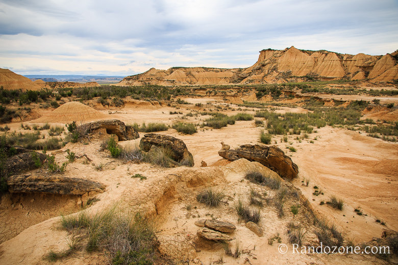 Randonnée Piskerra dans le désert des Bardenas