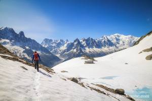 Lac Blanc et lacs des Chéserys en boucle depuis La Flégère Lac Blanc et lacs des Chéserys en boucle depuis La Flégère
