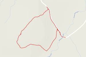 Trac gps randonne panoramique prs de Nasbinals