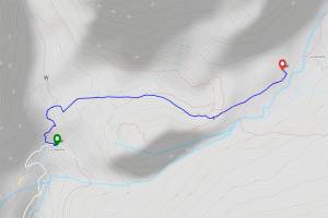 Trace gps Randonnée au refuge de Ruitor depuis la Savonne Randonnée au refuge de Ruitor depuis la Savonne