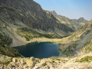 Lacs de Batcrab�re depuis la Maison du Parc
