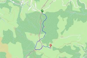 Elhorriko Kaskoa depuis le col d'Ispeguy en passant par Arriurdin