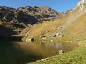 Le lac d'Anglas depuis Gourette
