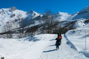 Circuits Raquettes en station (sur le domaine skiable)