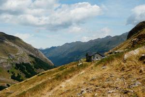 Le col de Peyrelue en Valle d'Ossau