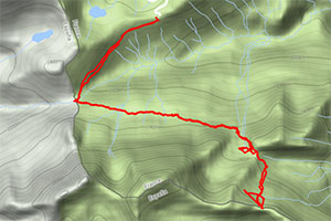 Trace gps Brèche de Roland Brèche de Roland