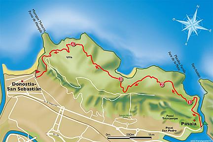 Actualité : Randonne de Pasaia  Donostia : falaises vertigineuses et ocan  perte de vue