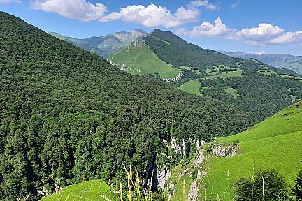 Actualit&eacute; : Randonn�e d'Olhad�bi : des gorges vertigineuses aux estives de Larrau