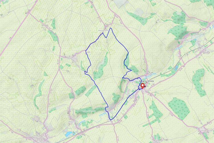 Sentier des Vallons: Blangy sur Ternoise