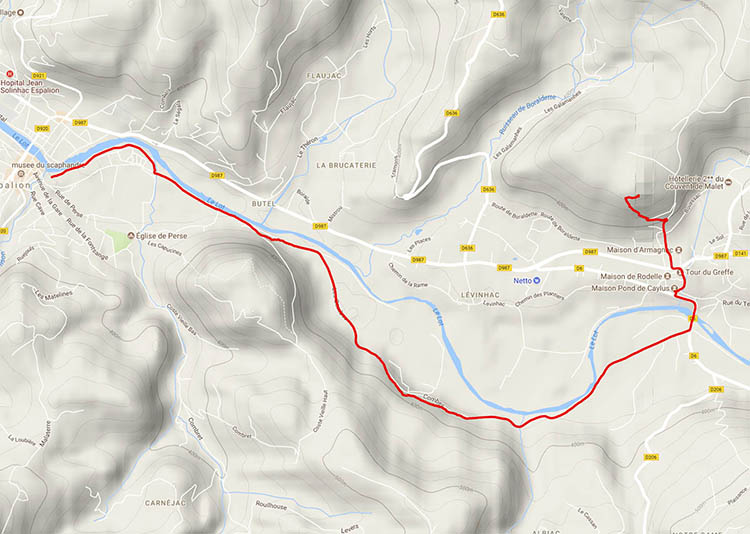 Randonnée VTT au Puech de Levade
