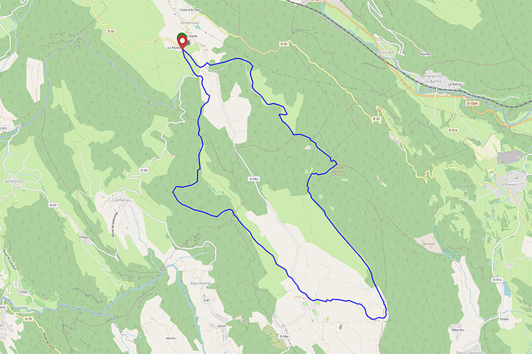 Circuit des Crêtes depuis Ordonnaz