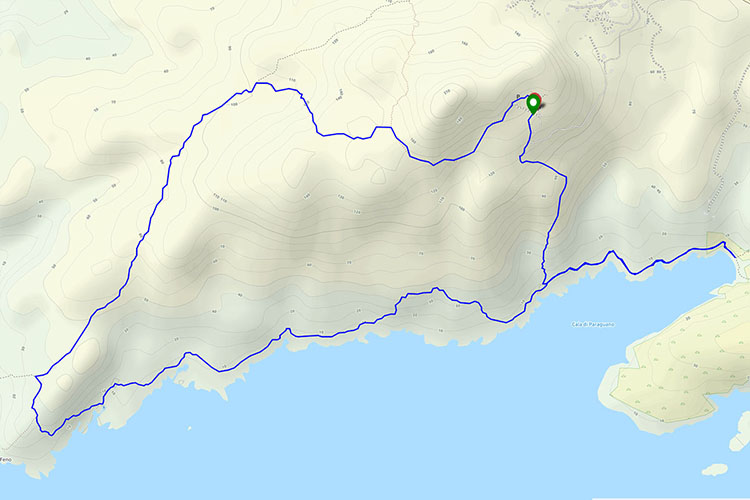Chemin des moines de l'Ermitage de la trinité
