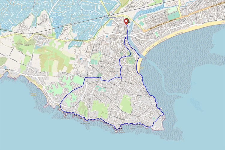 La Côte Sauvage du Pouliguen