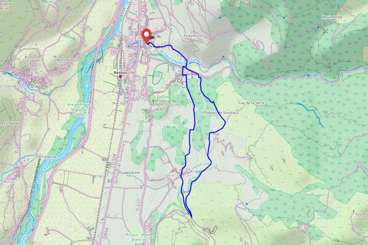 Circuit n°10 Aspe - Le Tour de Soudious
