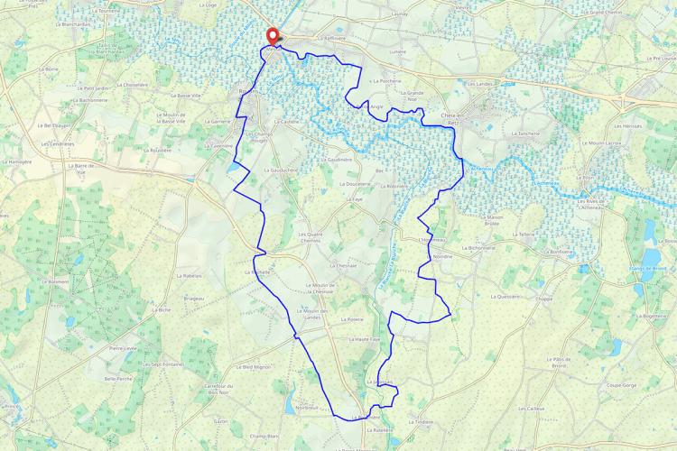 Circuit Le Grand Chemin à Rouans