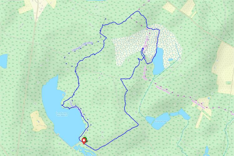Trace gps Balade à 1000 Temps Balade à 1000 Temps