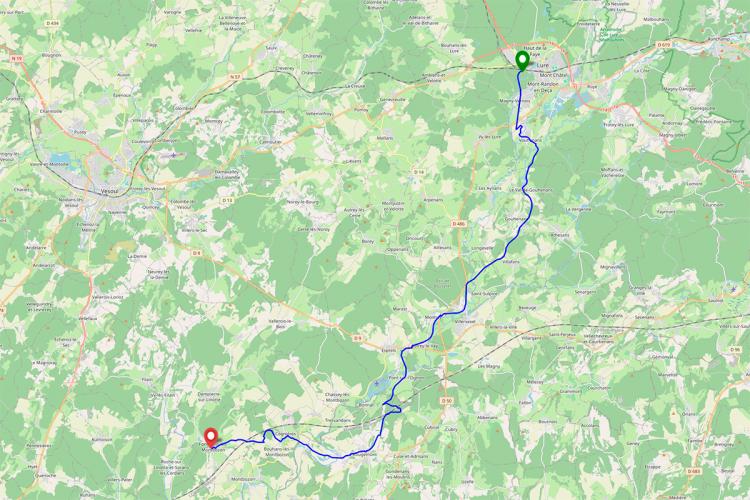 Voie verte Vallée de l'Ognon
