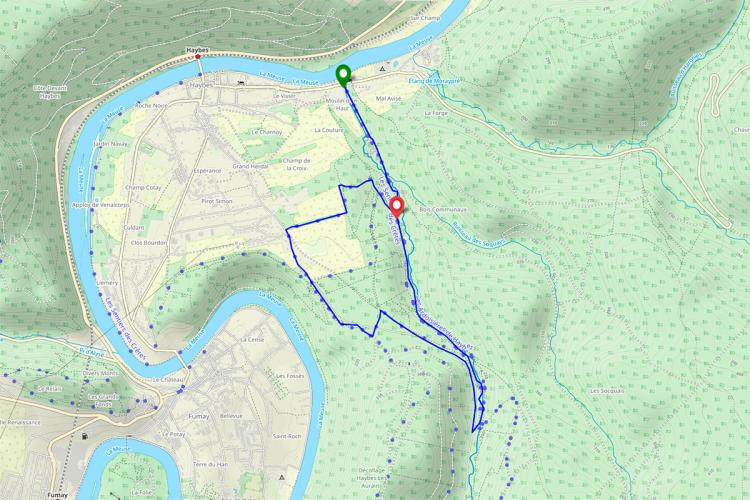 Le circuit Ardoise et Légendes