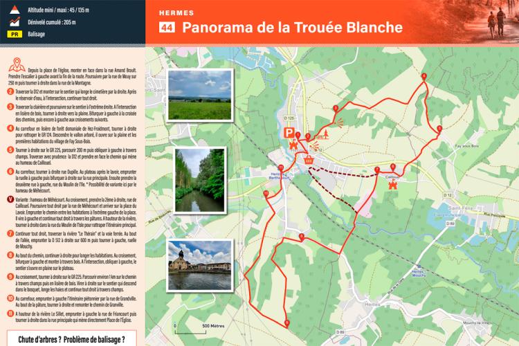 Panorama de la Trouée-Blanche