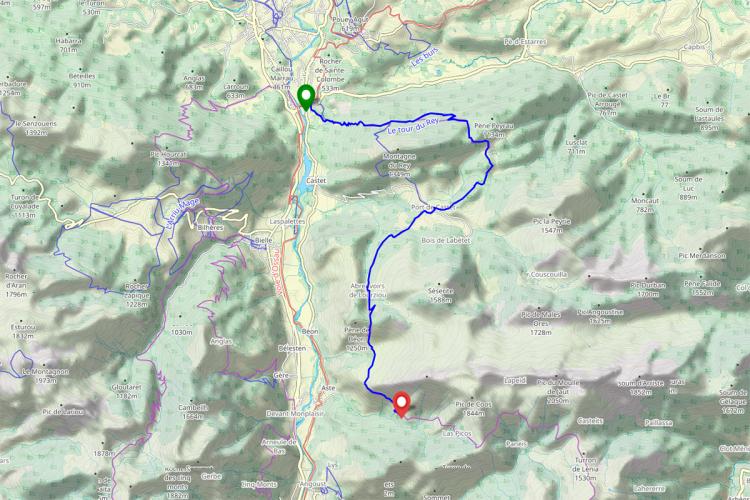 GRP Tour de la Vallée d'Ossau - Etape Louvie-Juzon - Granges du Dès
