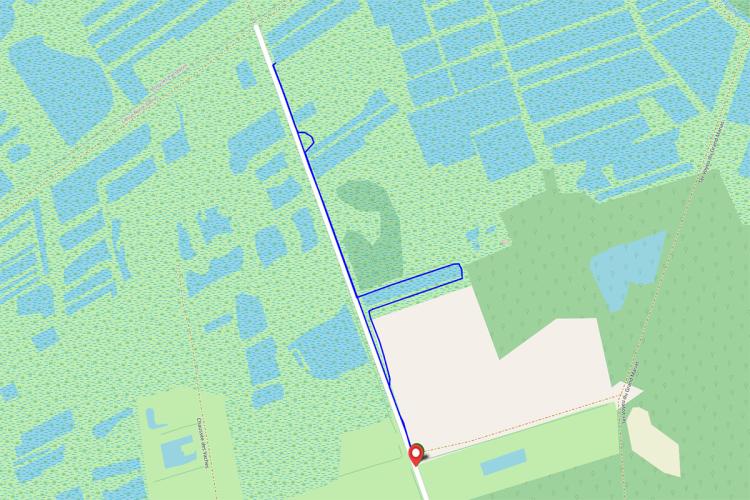 Trace gps Le Grand Marais de Liesse Le Grand Marais de Liesse