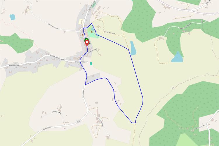 A Brassempouy, circuit de Gachon