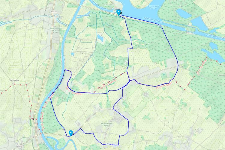 Circuit des marais de Laplaigne