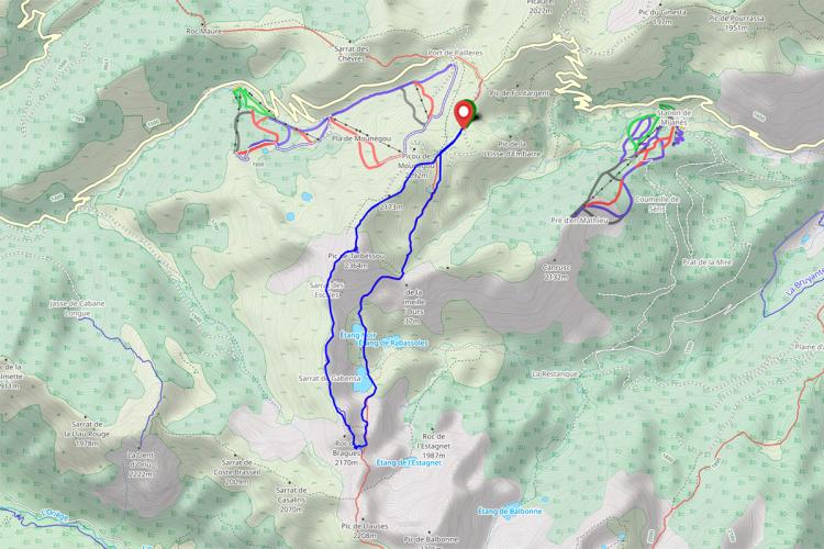 Trace gps Tarbesou circuit Tarbesou circuit