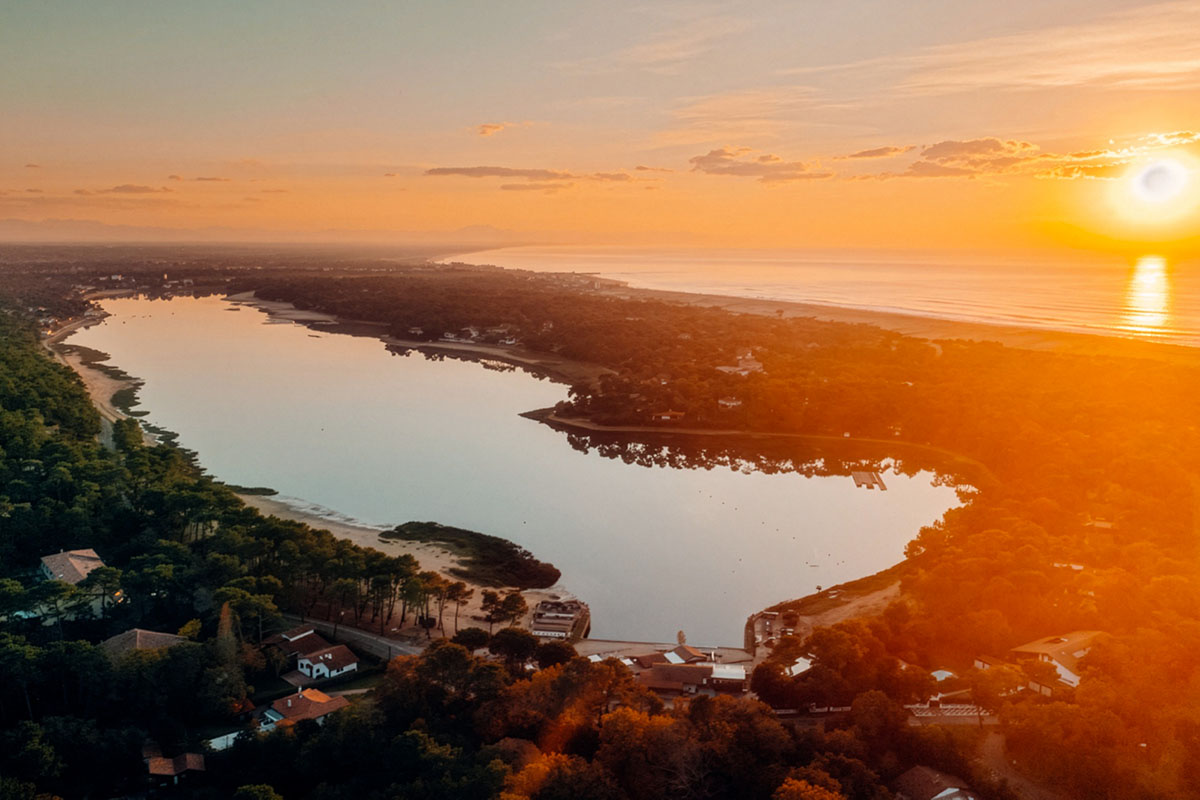 A Hossegor, à la découverte du lac marin