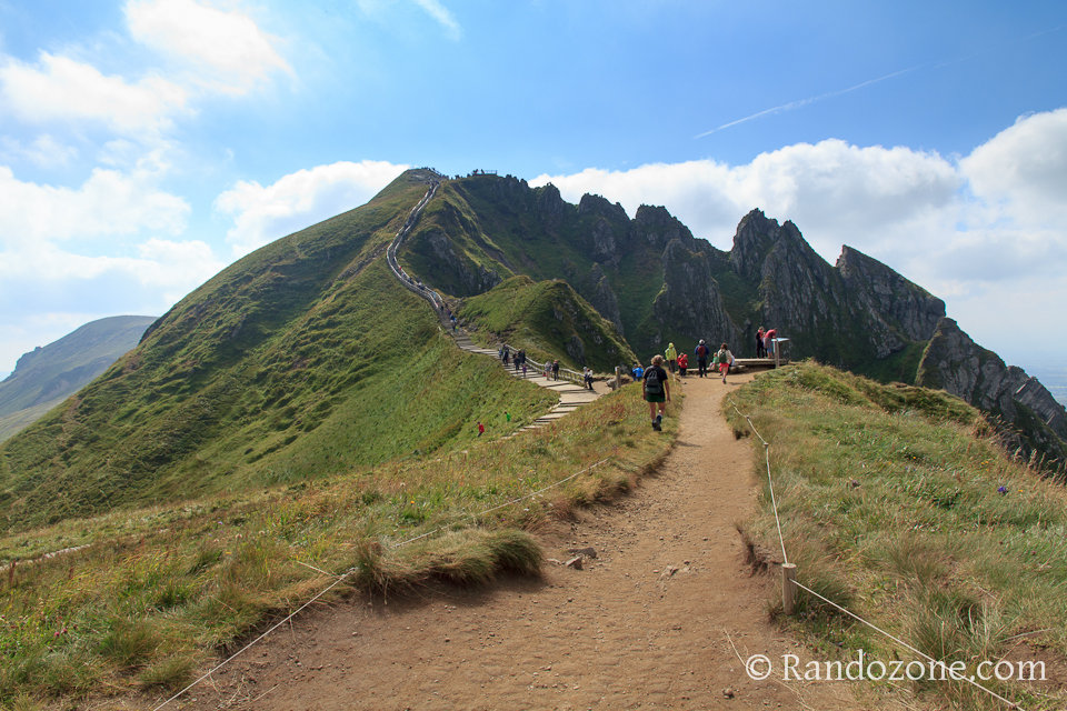 Randonnée sur les crêtes du Sancy