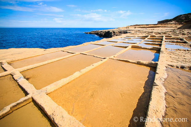 Les salines de Gozo