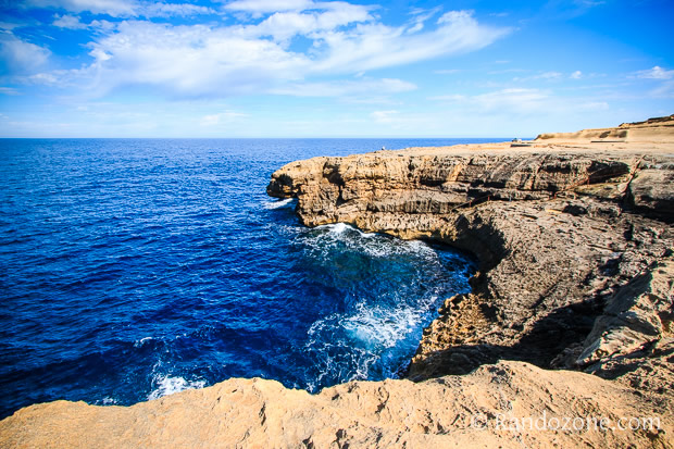 Randonne le long des falaises  Gozo