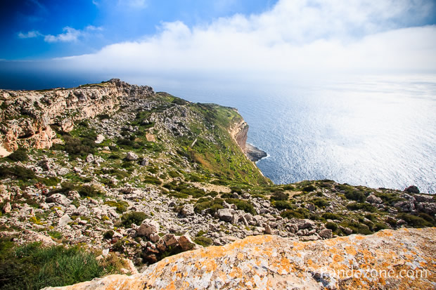 Randonnées à Malte le long des falaises de Dingli et Fawwara