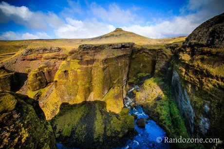 Superbe canyon trs impressionnant