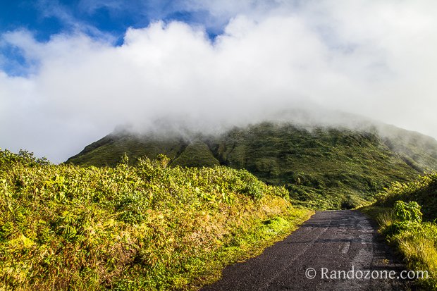 Randonnée à la Soufrière