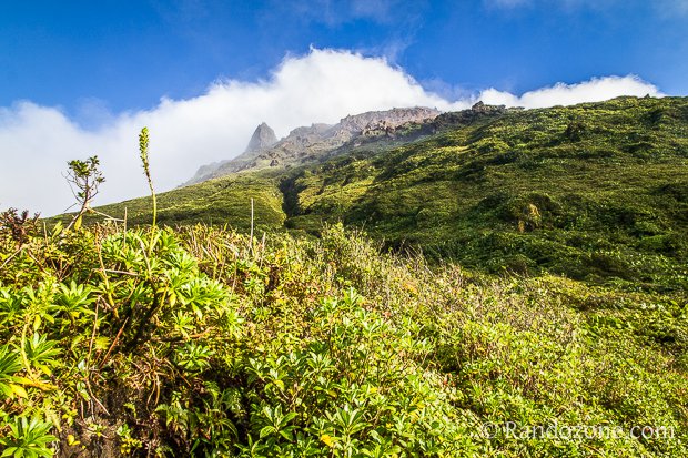 Randonnée à la Soufrière